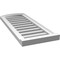 Ekena Millwork Arch Top Surface Mount PVC Gable Vent w/ 2"W x 2"P Brickmould Sill Frame, 14"W x 32"H GVPAR14X3203SN - alternate 2
